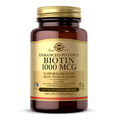 Біотин Solgar (Biotin) 1000 мкг 100 капсул