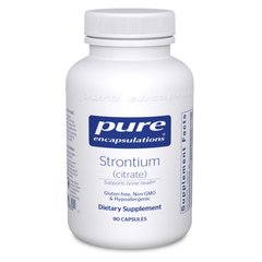Стронцій Цитрат Pure Encapsulations (Strontium Citrate) 90 капсул