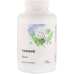 Гліцин Thorne Research (Glycine) 500 мг 250 капсул