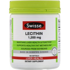 Лецитин Swisse (Lecithin) 1200 мг 180 капсул