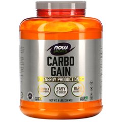 Гейнер Now Foods (Sports Carbo Gain) 3,63 кг