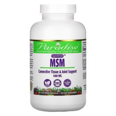 MSM / МСМ (Метилсульфонилметан), Paradise Herbs, 1,000 мг, 180 вегетарианских капсул купить в Киеве и Украине
