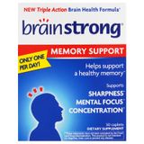Опис товару: Засіб для покращення пам'яті, BrainStrong, 30 капсул