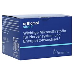 Orthomol Vital F, Ортомол Вітал Ф 30 днів (питні пляшечки / капсули)