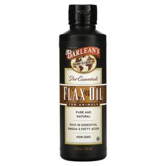Лляна олія для тварин Barlean's (Flax Oil For Animals) 355 мл