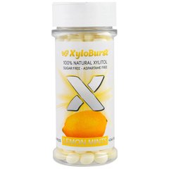Лимонні м'ятні цукерки, Xyloburst, 200 штук, 4,23 унції (120 г)