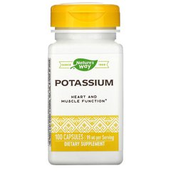 Калій комплекс Nature's Way (Potassium) 99 мг 100 капсул