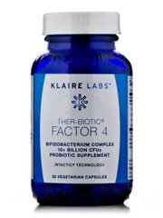 Пробиотики фактор 4 Klaire Labs (Ther-Biotic Factor 4) 60 вегетарианских капсул купить в Киеве и Украине