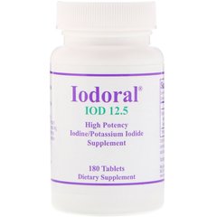 Іодорал, Optimox Corporation, 180 таблеток
