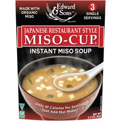 Місо-кубок, японський ресторанний стиль, Edward, Sons, 3 індивідуальних порції