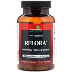 Релора, Relora, FutureBiotics, 500 мг, 90 вегетаріанських капсул