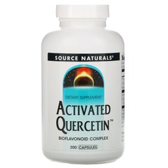 Активований кверцетин Source Naturals (Activated Quercetin) 200 капсул