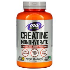 Моногідрат креатину Now Foods (Creatine Monohydrate Powder) 227 г