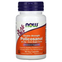 Полікосанол Now Foods (Policosanol) 90 рослинних капсул