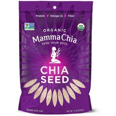 Органічні білі насіння Чіа Mamma Chia (Chia Seed) 340 г