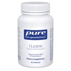 Лізин Pure Encapsulations (L-Lysine) 90 капсул