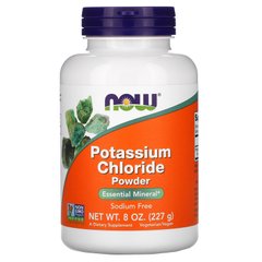 Порошок хлориду калію Now Foods (Potassium Chloride Powder) 227 г
