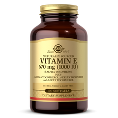 Вітамін Е Solgar (Natural Vitamin E) 1000 МО 100 капсул