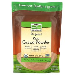 Какао порошок Now Foods (Raw Cacao Powder) 340 г