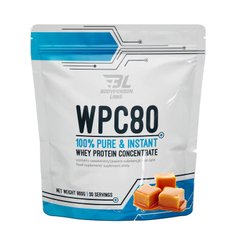 Сироватка преміум класу з смаком солона карамель Bodyperson Labs (WPC80) 900 г