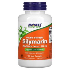 Силімарин екстракт розторопші плямистої Now Foods (Silymarin Milk Thistle) 300 мг 100 вегетаріанських капсул
