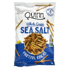 Quinn Popcorn, Палички для кренделя, цільнозернові, морська сіль, 7 унцій (198 г)