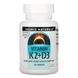 Вітамін К2, Vitamin K2, Source Naturals, 100 мкг, 60 таблеток фото