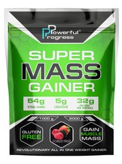 Гейнер смак лісові ягоди Powerful Progress (Super Mass Gainer) 2 кг