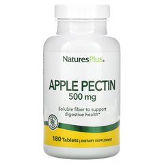 Яблучний пектин Nature's Plus (Apple Pectin) 500 мг 180 таблеток