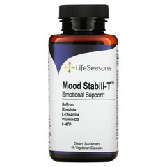 Емоційна підтримка Mood Uplift-R, LifeSeasons, 60 вегетаріанських капсул