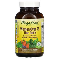 Мультивітаміни для жінок старше 55 років, Women Over 55 One Daily, MegaFood, 90 таблеток