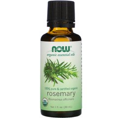 Олія розмарину органік Now Foods (Essential Oils Rosemary) 30 мл