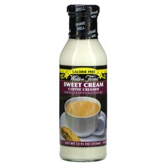 Солодкі вершки для кави, Sweet Cream Coffee Creamer, Walden Farms, 355 мл