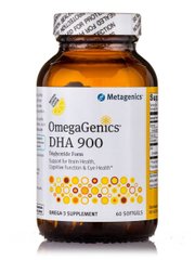 Омега ДГК 900 Metagenics (OmegaGenics DHA) 60 м'яких капсул