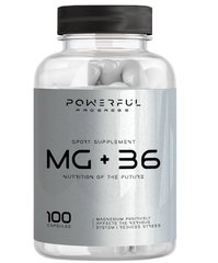 Магній В6 Powerful Progress (MAGNUM + B6) 100 капсул