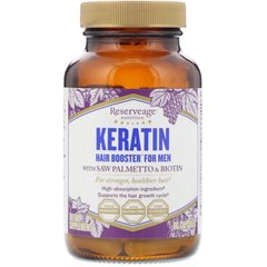Кератин для чоловіків ReserveAge Nutrition (Keratin) 60 капсул