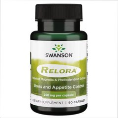 Релора 250 мг Swanson (Relora 250mg) 90 капсул