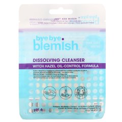 Розчиняючий очищуючий засіб, Dissolving Cleanser, Bye Bye Blemish, 50 аркушів, 0,01 унції (0,3 г)
