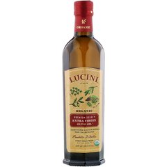 Органічна оливкова олія екстра вірджин, Premium Select, Organic Extra Virgin Olive Oil, Lucini, 500 мл