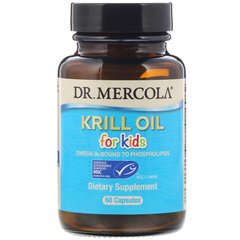 Олія криля для дітей Dr. Mercola (Kid's Krill Oil) 60 капсул