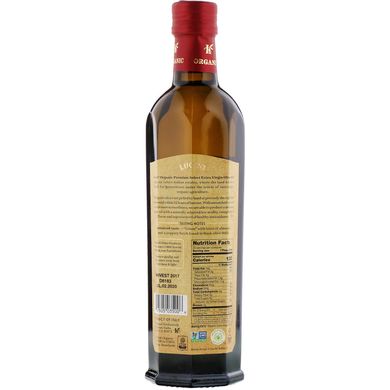 Органическое оливковое масло экстра вирджин, Premium Select, Organic Extra Virgin Olive Oil, Lucini, 500 мл купить в Киеве и Украине