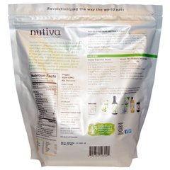Органічний конопляний білок з високим вмістом клітковини, Nutiva, 3 фунта (1,36 кг)