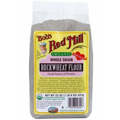 Гречана мука з цілісного зерна органік Bob's Red Mill (Buckwheat Flour) 623 г