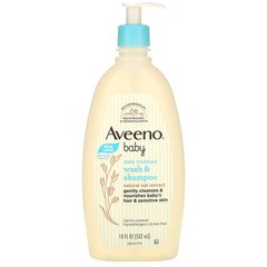 Дитячий шампунь гель для душу c ароматом свіжості Aveeno (Shampoo) 532 мл