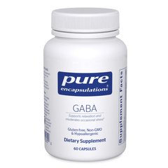 ГАМК Pure Encapsulations (GABA) 60 капсул
