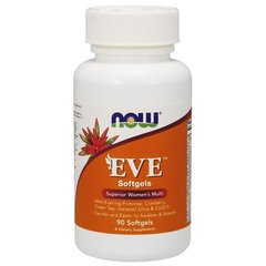 Вітаміни для жінок Now Foods (Eve Women's Multi) 90 капсул