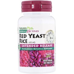 Червоний дріжджовий рис Nature's Plus (Red Yeast Rice) 600 мг 30 таблеток