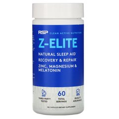 Z-Elite, підтримка відновлення і сну, RSP Nutrition, 180 капсул