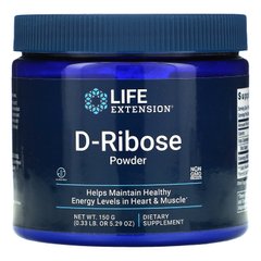 Порошок Д-Рибозы Life Extension (D-Ribose Powder) 150 г купить в Киеве и Украине