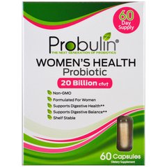 Жіноче здоров'я, пробіотик, Probulin, 60 капсул
